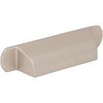 Top Knobs Brockwell - Cressing 2-3/4" (70mm) Center-to-Center Cabinet Cup/Bin Pull Brushed Satin Nickel