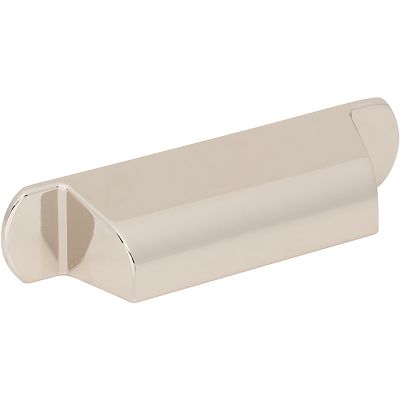 Top Knobs Brockwell - Cressing 2-3/4" (70mm) Center-to-Center Cabinet Cup/Bin Pull (Polished Nickel)