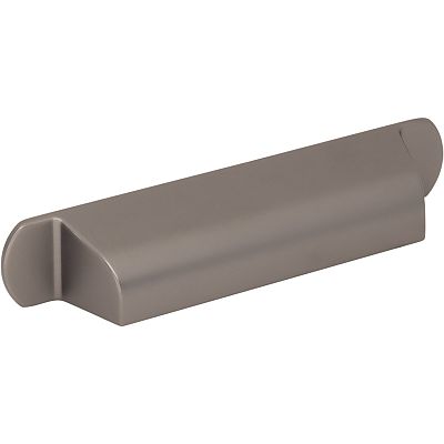 Top Knobs Brockwell - Cressing 3-3/4" (96mm) Center-to-Center Cabinet Cup/Bin Pull  (Ash Gray)