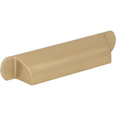 Top Knobs Brockwell - Cressing 3-3/4" (96mm) Center-to-Center Cabinet Cup/Bin Pull  (Honey Bronze)