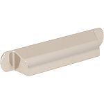 Top Knobs Brockwell - Cressing 3-3/4" (96mm) Center-to-Center Cabinet Cup/Bin Pull  (Polished Nickel)