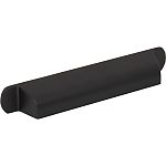 Top Knobs Brockwell - Cressing 5-1/16" (129mm) Center-to-Center Cabinet Cup/Bin Pull  (Flat Black)