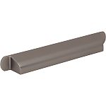 Top Knobs Brockwell - Cressing 6-5/16" (160mm) Center-to-Center Cabinet Cup/Bin Pull  (Ash Gray)