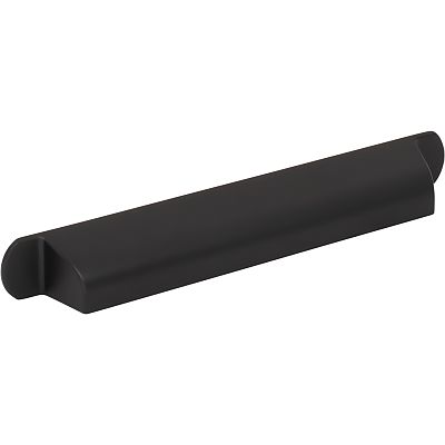 Top Knobs Brockwell - Cressing 6-5/16" (160mm) Center-to-Center Cabinet Cup/Bin Pull  (Flat Black)