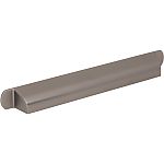 Top Knobs Brockwell - Cressing 7-9/16" (192mm) Center-to-Center Cabinet Cup/Bin Pull  (Ash Gray)