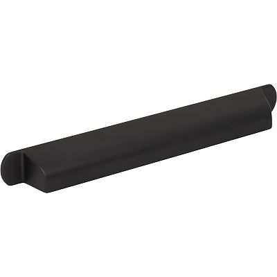 Top Knobs Brockwell - Cressing 7-9/16" (192mm) Center-to-Center Cabinet Cup/Bin Pull  (Flat Black)