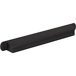 Top Knobs Brockwell - Cressing 7-9/16" (192mm) Center-to-Center Cabinet Cup/Bin Pull  (Flat Black)