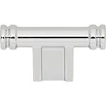 Top Knobs Brockwell - Newburn 2-1/4" (57mm) Cabinet T-Knob (Polished Chrome)