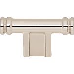Top Knobs Brockwell - Newburn 2-1/4" (57mm) Cabinet T-Knob (Polished Nickel)