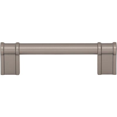 Top Knobs Brockwell - Newburn 3-3/4" (96mm) Center-to-Center Cabinet Pull  (Ash Gray)