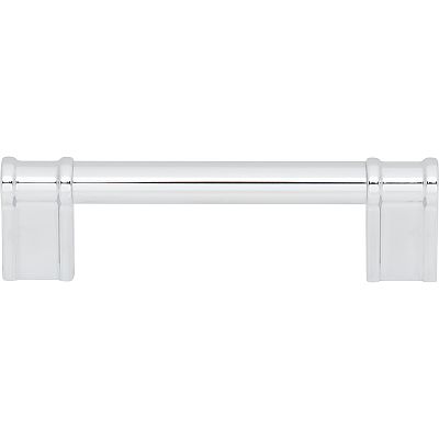 Top Knobs Brockwell - Newburn 3-3/4" (96mm) Center-to-Center Cabinet Pull  (Polished Chrome)