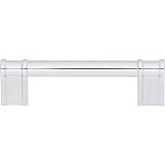 Top Knobs Brockwell - Newburn 3-3/4" (96mm) Center-to-Center Cabinet Pull  (Polished Chrome)