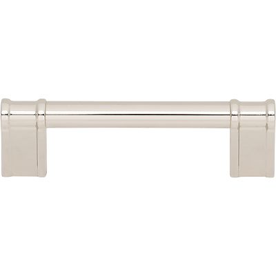Top Knobs Brockwell - Newburn 3-3/4" (96mm) Center-to-Center Cabinet Pull  (Polished Nickel)