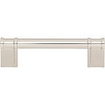 Top Knobs Brockwell - Newburn 3-3/4" (96mm) Center-to-Center Cabinet Pull  (Polished Nickel)