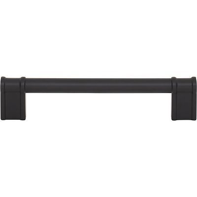 Top Knobs Brockwell - Newburn 5-1/16" (129mm) Center-to-Center Cabinet Pull  (Flat Black)