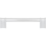 Top Knobs Brockwell - Newburn 5-1/16" (129mm) Center-to-Center Cabinet Pull  (Polished Chrome)