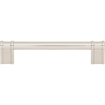 Top Knobs Brockwell - Newburn 5-1/16" (129mm) Center-to-Center Cabinet Pull  (Polished Nickel)