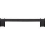 Top Knobs Brockwell - Newburn 6-5/16" (160mm) Center-to-Center Cabinet Pull  (Flat Black)