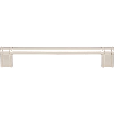 Top Knobs Brockwell - Newburn 6-5/16" (160mm) Center-to-Center Cabinet Pull  (Polished Nickel)