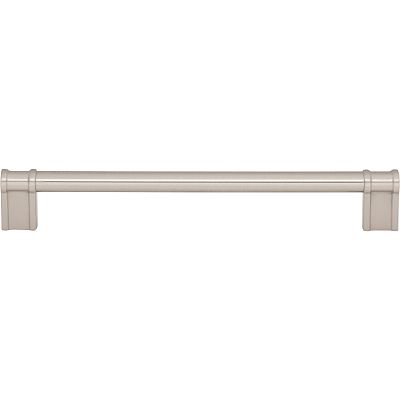 Top Knobs Brockwell - Newburn 7-9/16" (192mm) Center-to-Center Cabinet Pull  Brushed Satin Nickel
