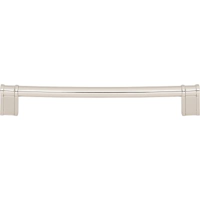 Top Knobs Brockwell - Newburn 7-9/16" (192mm) Center-to-Center Cabinet Pull  (Polished Nickel)