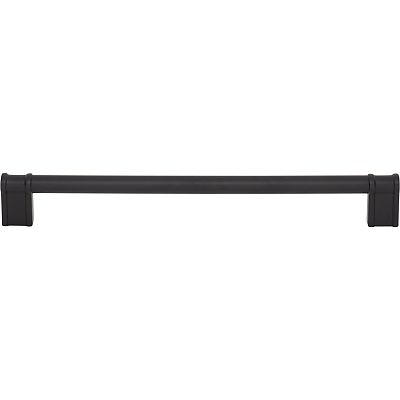Top Knobs Brockwell - Newburn 8-13/16" (224mm) Center-to-Center Cabinet Pull  (Flat Black)