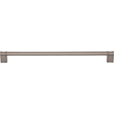 Top Knobs Brockwell - Newburn 12" (305mm) Center-to-Center Cabinet Pull  (Ash Gray)