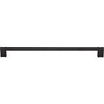 Top Knobs Brockwell - Newburn 12" (305mm) Center-to-Center Cabinet Pull  (Flat Black)