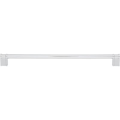 Top Knobs Brockwell - Newburn 12" (305mm) Center-to-Center Cabinet Pull  (Polished Chrome)