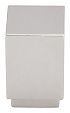 Top Knobs Sanctuary 3/4" (19mm) Linear Square Cabinet Knob (Polished Nickel)
