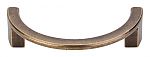 Top Knobs Sanctuary 3-1/2" (89mm) Center-to-Center Half Circle Open Cabinet Pull (German Bronze)