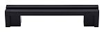 Top Knobs Sanctuary 3-1/2" (89mm) Center-to-Center Flat Rail Cabinet Pull (Flat Black)