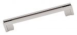 Top Knobs Sanctuary 5" (128mm) Center-to-Center Flat Rail Cabinet Pull (Polished Nickel)