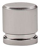Top Knobs Sanctuary 1" (25mm) Oval Cabinet Knob (Brushed Satin Nickel)