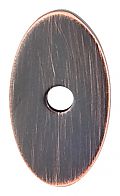 Top Knobs Sanctuary 1-1/4" (32mm) Oval Backplate (Tuscan Bronze)