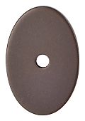 Top Knobs Sanctuary 1-1/2" (38mm) Oval Backplate (Oil Rubbed Bronze)