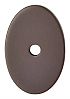 Top Knobs Sanctuary 1-1/2" (38mm) Oval Backplate (Oil Rubbed Bronze)