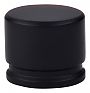 Top Knobs Sanctuary 1-3/8" (35mm) Oval Cabinet Knob (Flat Black)