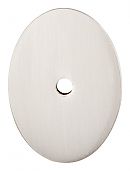 Top Knobs Sanctuary 1-3/4" (44mm) Oval Backplate (Brushed Satin Nickel)