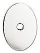 Top Knobs Sanctuary 1-3/4" (44mm) Oval Backplate (Polished Chrome)