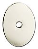 Top Knobs Sanctuary 1-3/4" (44mm) Oval Backplate (Polished Nickel)