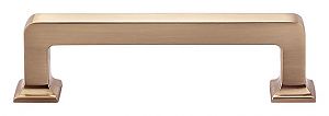 Top Knobs TK324HB Reeded Bar Pull – 7-Inch Center-to-Center, Honey Bronze