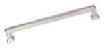 Top Knobs Transcend 18" (457mm) Center-to-Center Ascendra Appliance Pull (Brushed Satin Nickel)