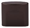Top Knobs Sanctuary 3/4" (19mm) Center-to-Center Small Oval Slot Cabinet Knob (Oil Rubbed Bronze)