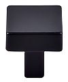 Top Knobs Barrington Channing 1-1/16" (27mm) Cabinet Knob (Flat Black)