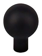 Top Knobs Barrington Brookline 7/8" (22mm) Cabinet Knob (Flat Black)