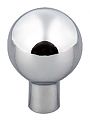 Top Knobs Barrington Brookline 7/8" (22mm) Cabinet Knob (Polished Chrome)