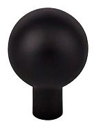 Top Knobs Barrington Brookline 1" (25mm) Cabinet Knob (Flat Black)