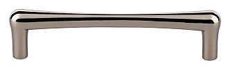 Top Knobs Barrington Brookline 5-1/16" (129mm) Center-to-Center Cabinet Pull (Polished Nickel)