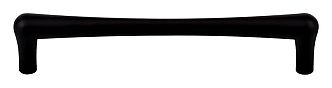 Top Knobs Barrington Brookline 6-5/16" (160mm) Center-to-Center Cabinet Pull (Flat Black)